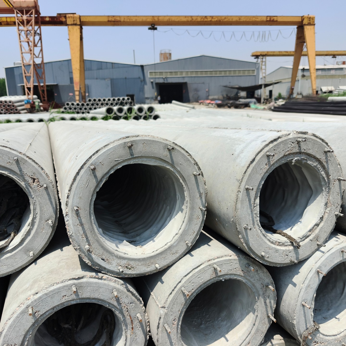 兰西150×10米预应力水泥电线杆